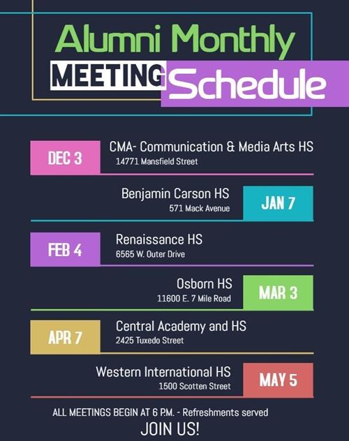 alumni meeting dates alumni meeting dates